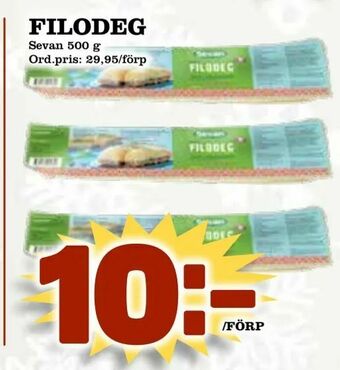 Supergrossen Filodeg erbjuda