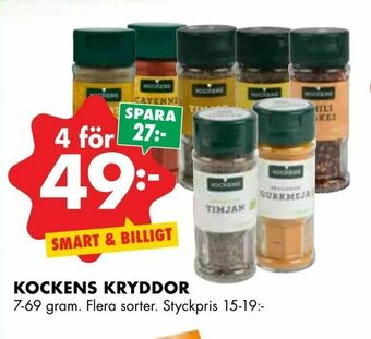 Kockens kryddor