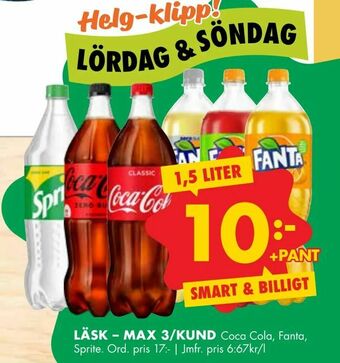 ÖoB Läsk erbjuda