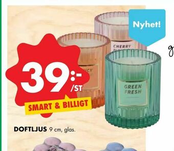 ÖoB Doftljus erbjuda