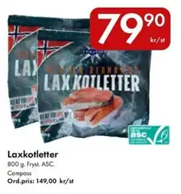 Snabbgross Laxkotletter erbjuda