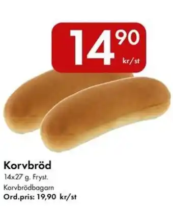 Snabbgross Korvbröd erbjuda