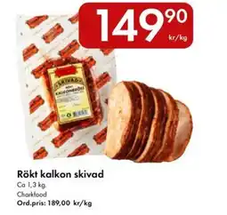 Snabbgross Rökt kalkon skivad erbjuda