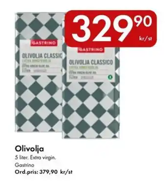 Snabbgross Gastrino Olivolja erbjuda