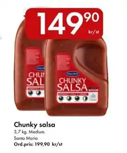 Snabbgross Santa Maria Chunky salsa erbjuda