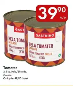 Snabbgross Gastrino Tomater erbjuda