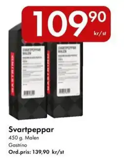 Snabbgross Gastrino Svartpeppar erbjuda
