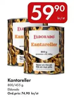 Snabbgross Eldorado Kantareller erbjuda