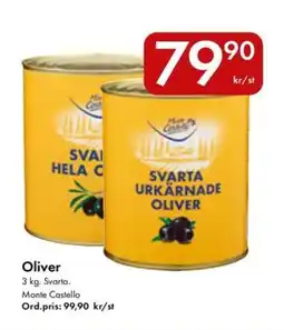 Snabbgross Monte Castello Oliver erbjuda