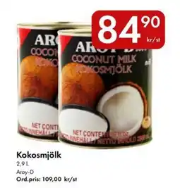 Snabbgross Aroy-D Kokosmjölk erbjuda