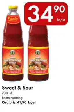 Snabbgross Pantainorasing Sweet & Sour erbjuda