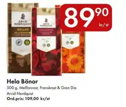 Snabbgross Arvid Nordquist Hela Bönor erbjuda