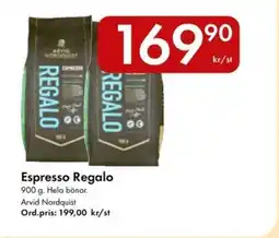 Snabbgross Arvid Nordquist Espresso Regalo erbjuda