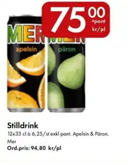 Snabbgross Mer Stilldrink erbjuda