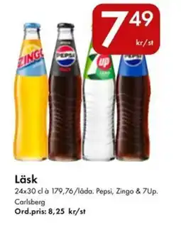 Snabbgross Pepsi, Zingo & 7Up. Carlsberg Läsk erbjuda