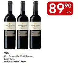 Snabbgross Baron De Ley Vin erbjuda