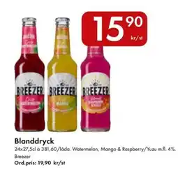 Snabbgross BREEZER Blanddryck erbjuda