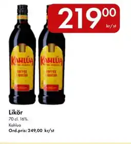 Snabbgross Kahlua Likör erbjuda