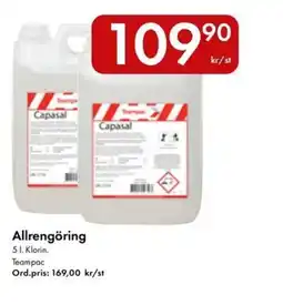 Snabbgross Allrengöring erbjuda