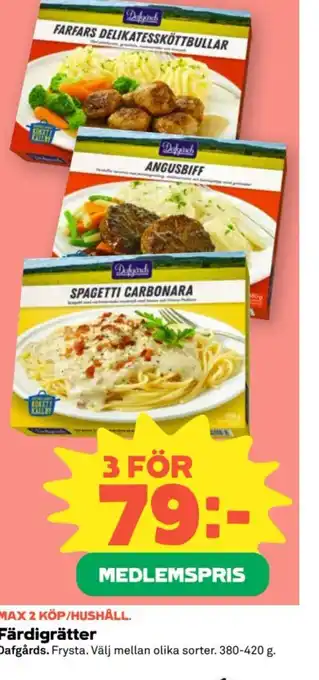 DAFGÅRDS Färdigrätter