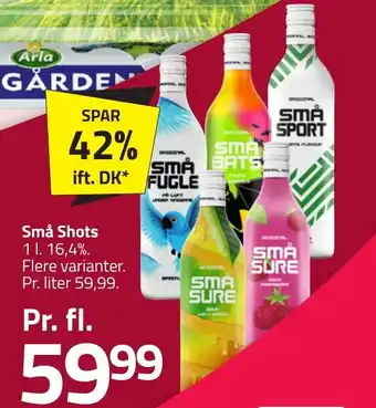 Fleggaard Små shots erbjuda
