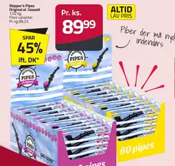 Fleggaard SKIPPER'S Pipes original el. seasalt erbjuda