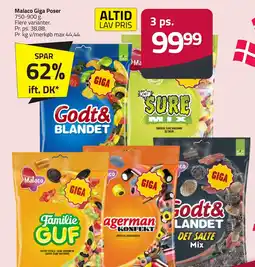 Fleggaard MALACO Giga poser erbjuda