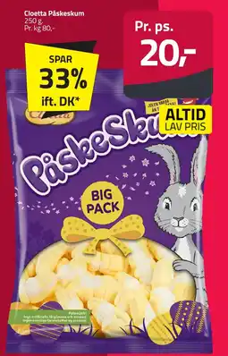 Fleggaard CLOETTA Påskeskum erbjuda