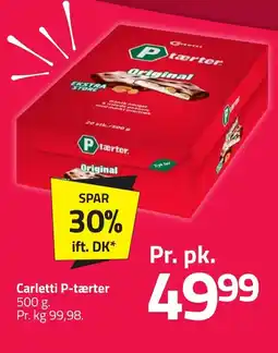 Fleggaard CARLETTI P-tærter erbjuda