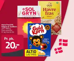 Fleggaard Havre fras ota solgryn el. guldkorn erbjuda