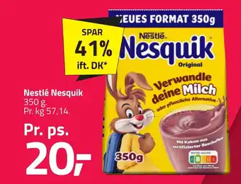 Fleggaard NESTLÉ Nesquik erbjuda