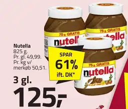 Fleggaard Nutella erbjuda