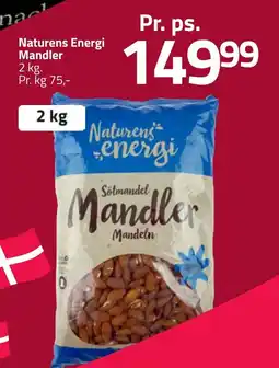 Fleggaard NATURENS ENERGI Mandler erbjuda