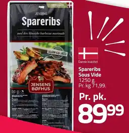 Fleggaard Spareribs sous vide erbjuda