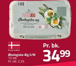 Fleggaard Økologiske æg s/m erbjuda