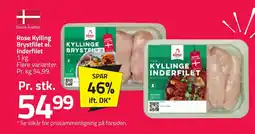 Fleggaard ROSE Kylling brystfilet el. inderfilet erbjuda