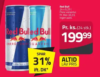 Fleggaard Red bull erbjuda