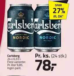 Fleggaard Carlsberg erbjuda