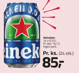 Fleggaard Heineken erbjuda