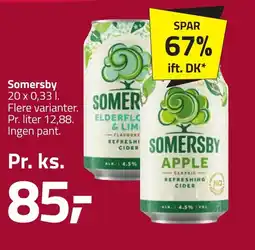 Fleggaard Somersby erbjuda