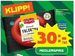 Stora Coop Falukorv, Medlemspris erbjuda