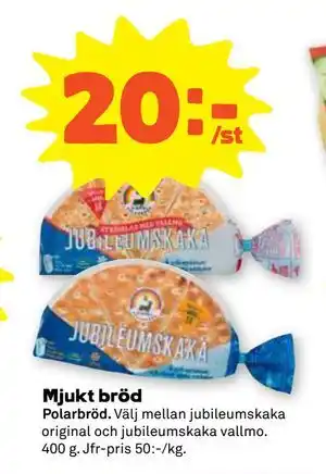 Mjukt bröd