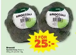 Stora Coop Broccoli erbjuda