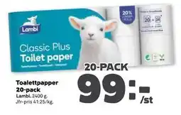 Stora Coop Toalettpapper 20-pack erbjuda