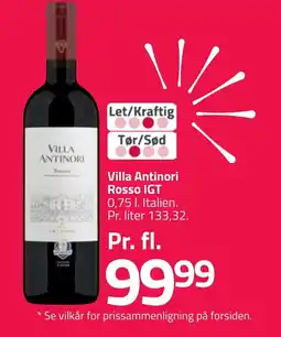 Fleggaard VILLA ANTINORI Rosso igt erbjuda