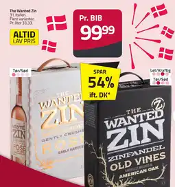 Fleggaard The wanted zin erbjuda