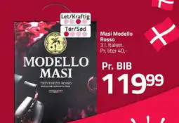 Fleggaard MASI MODELLO Rosso erbjuda