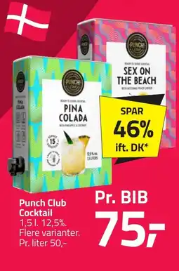 Fleggaard PUNCH CLUB Cocktail erbjuda