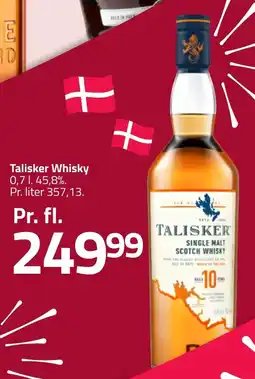 Fleggaard Talisker whisky erbjuda
