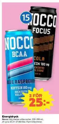 Coop ENERGIDRYCK erbjuda